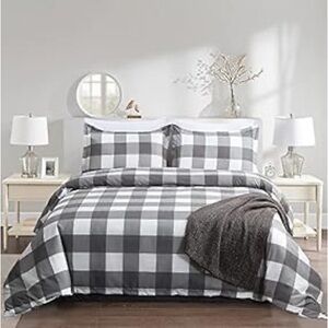 Buffalo check duvet cover. Queen size.